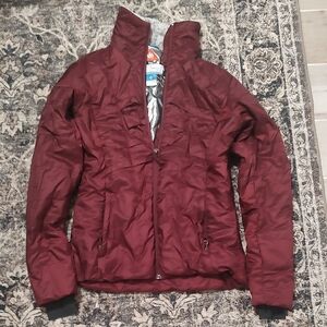 Columbia Women's Burgundy Puffer Jacket